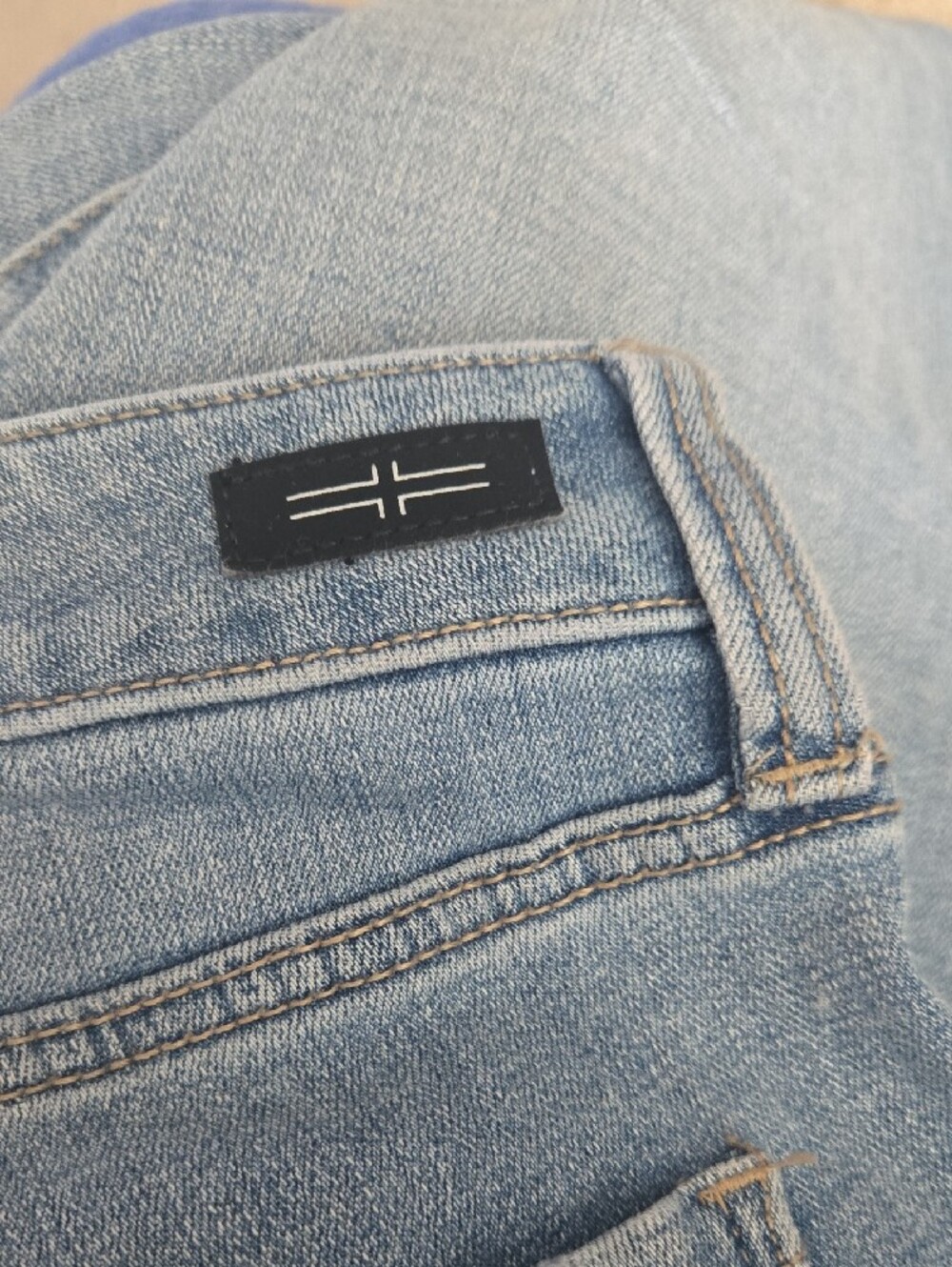 Liverpool Light Blue Straight Leg Jeans - Picture 6 of 8